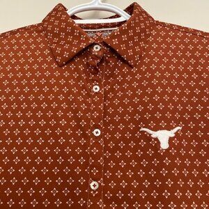 40 Acres University of Texas Women’s Golf Performance Polo – Burnt Orange Small